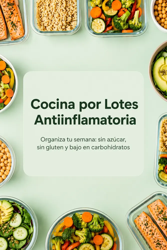 Cocina por Lotes Antiinflamatoria